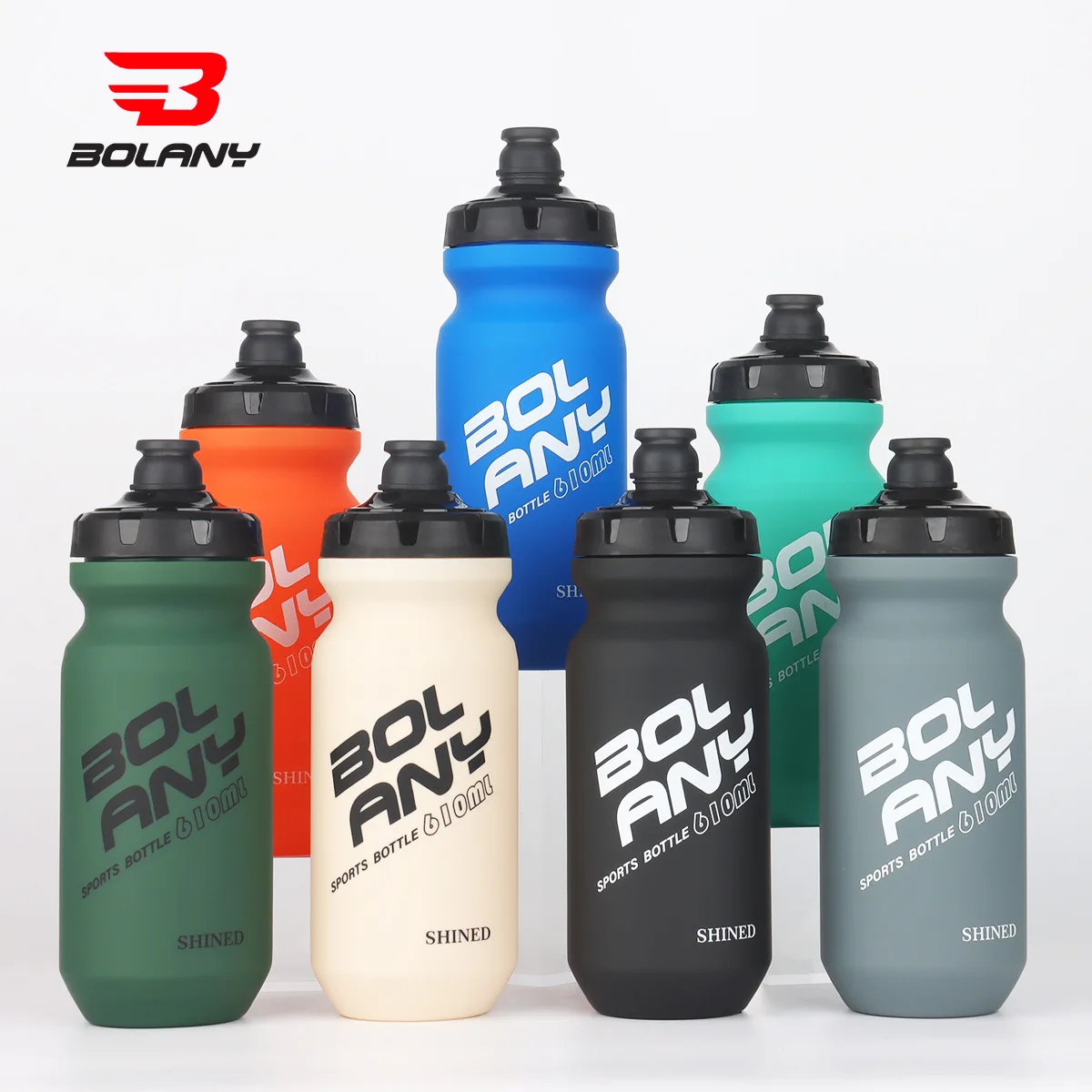 

BOLANY 610ml Sports Water Bottle - Leak-Proof, BPA-Free Plastic, Squeezable Design, Ideal for Cycling, Gym, Outdoor Activities