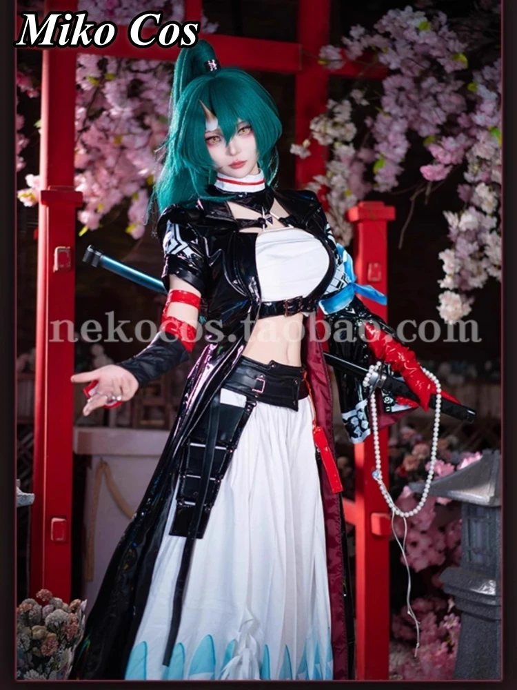 Game Arknights Hoshiguma the Breacher Cosplay Costume Women Cool Uniform Halloween Carnival Party Suit Role Play Clothing