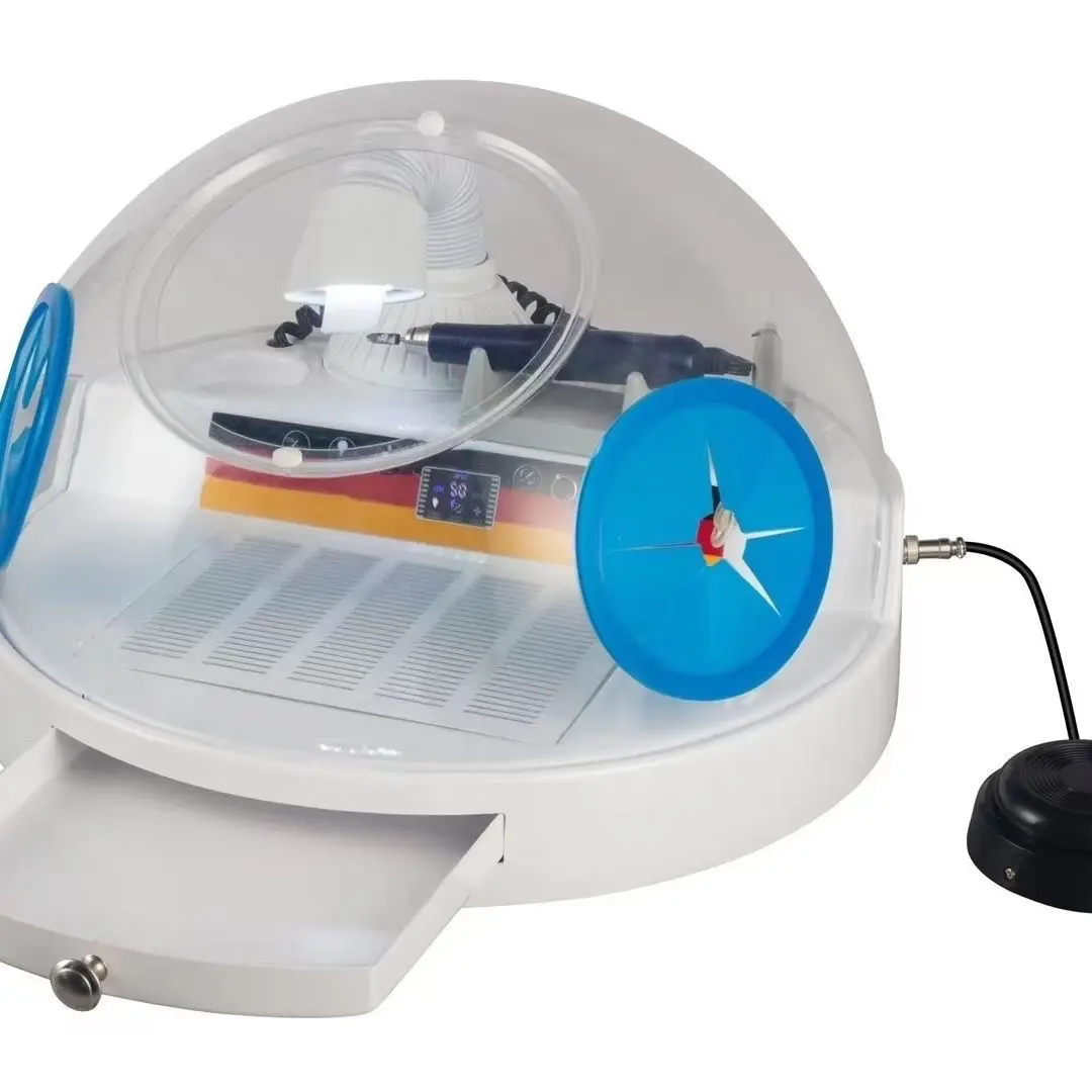 Brushless Micromotor Dental Lab Sandblasting Grinding Polishing Box Dust Collector Vacuum Cleanner Dental Clinic tools