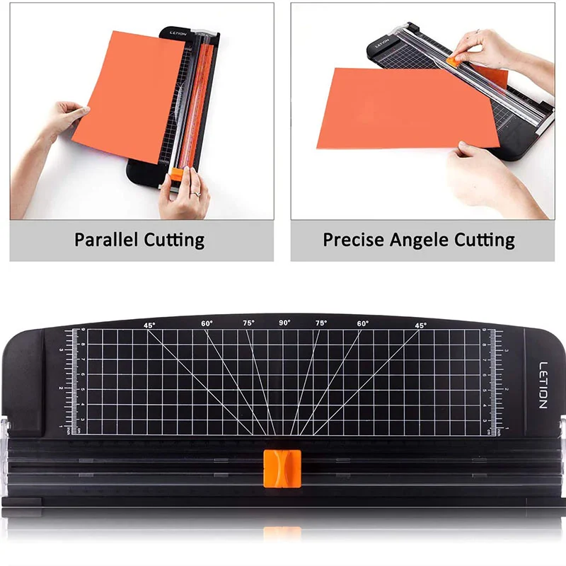 A4 Paper Cutting Machine Plastic Base Paper Cutter Precision Paper Photo Trimmers Photo Scrapbook Blades