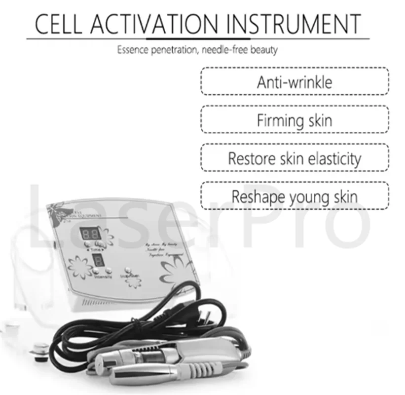 المحمولة مكافحة الشيخوخة الوجه الميزوثيرابي آلة ميزو إزالة التجاعيد العناية بالبشرة الكولاجين بروتين تجديد آلة استخدام الصالون #1