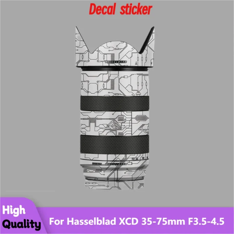 

For Hasselblad XCD 35-75mm F3.5-4.5 Lens Sticker Protective Skin Decal Film Anti-Scratch Protector Coat XCD35-75 F/3.5-4.5