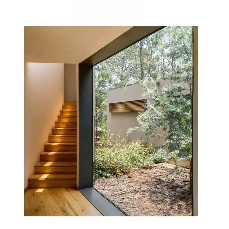 Big Fixed Picture Window Modern Specifications Aluminium Windows