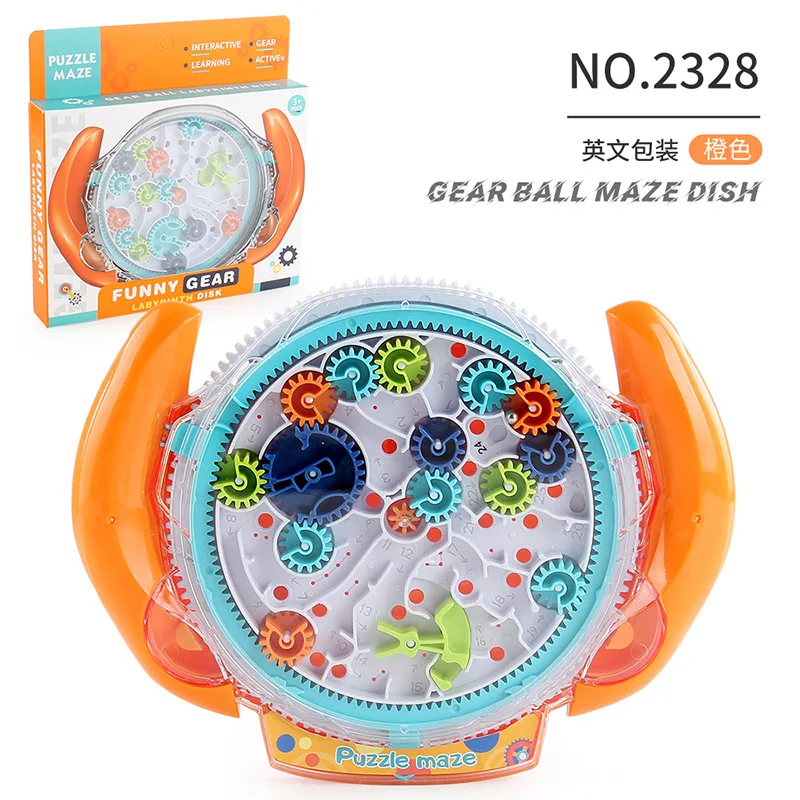 لغز متاهة إبداعي ثلاثي الأبعاد، ألغاز سحرية شفافة، مكعب سرعة، لعبة كرة دوارة، هدايا عيد الميلاد للأطفال والبنات والأولاد #6