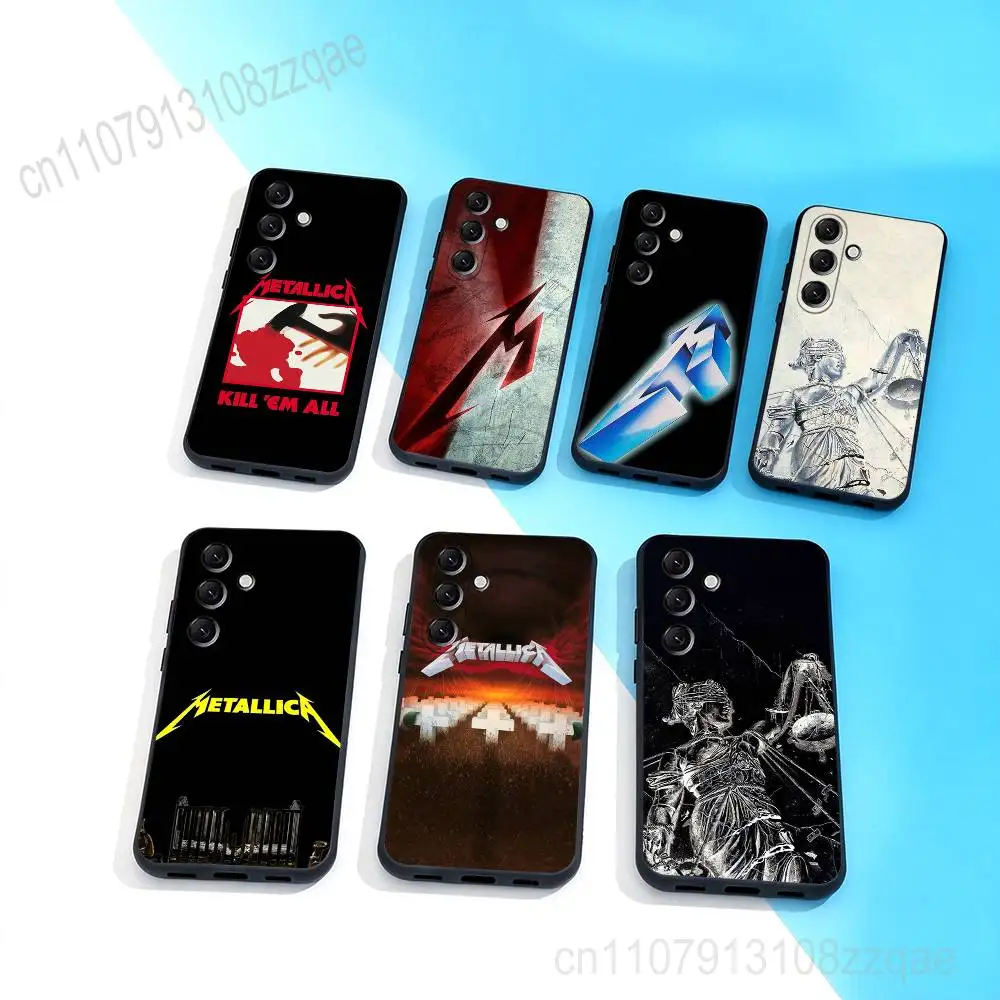 

M-Metallica-72 S-Seasons For Samsung Galaxy A 73,72,51,53,52,71,22,5G,Note,J7,8,9 Soft Black Cover Phone Case