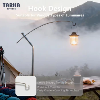 Ultralight Camping Lantern Stand 1