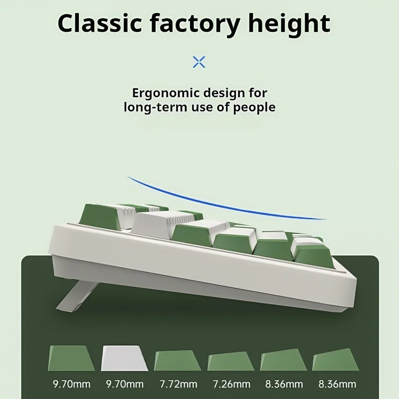 Hola98 Kongqingyu لوحة المفاتيح الميكانيكية ثلاثة أوضاع اتصال المحور الصامت التخصيص RGB مريح ASD حشية هيكل PCB