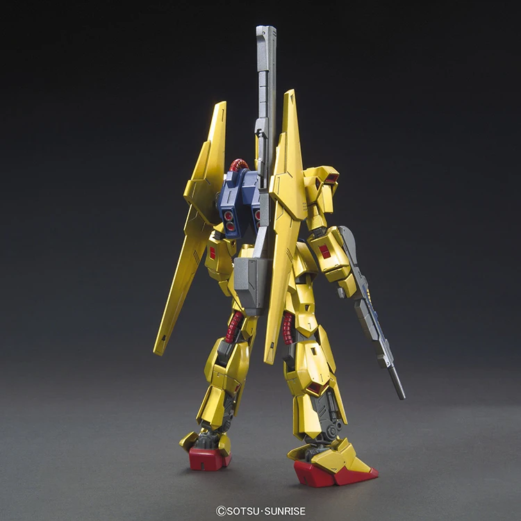 오리지널 반다이 제타 건담 1/144 HGUC 타입 100 (백극) 애니메이션 액션 피규어 조립 모델 수집 장식품 축제 선물