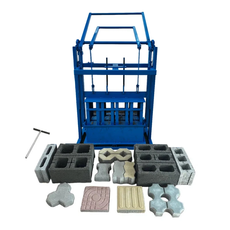 Factory Manufacture High Efficient Industrial Use Hollow Brick Machine Manual Block Making Machine