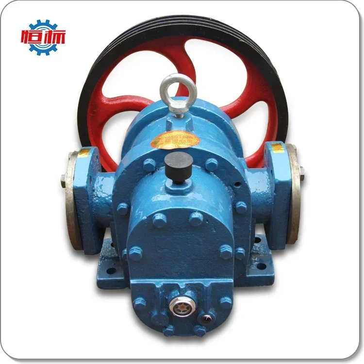 high temperature roots pump viscosity liquid transfer bitumen heat insulating jacketed asphalt pump