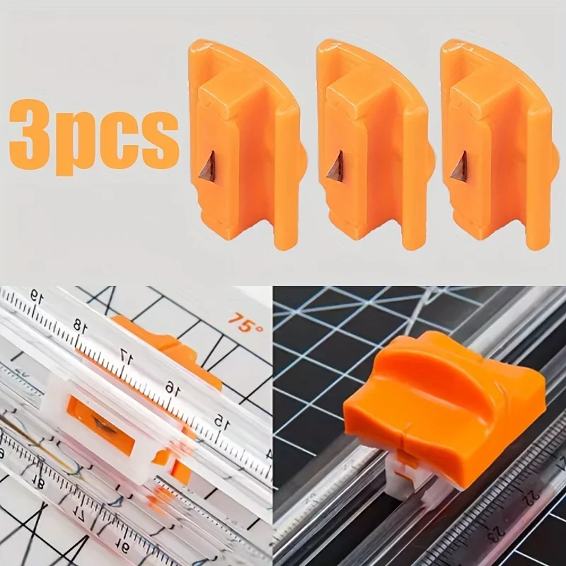 3pcs of Paper Cutting Blade,Carefully Designed Replacement Blade,Paper-Cutting Anti-Slip Design,Suitable Cutters Used By Artisan