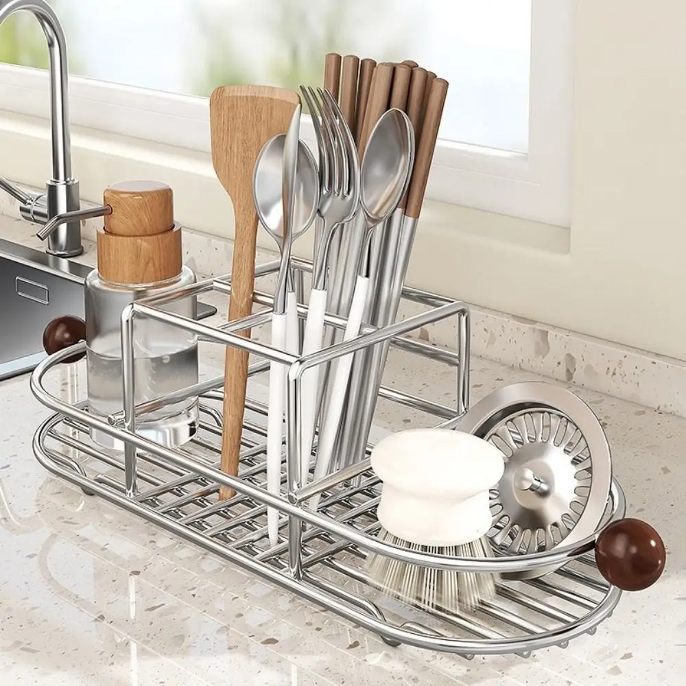 Stainless Steel Toothbrush Holder Quick Dry Waterproof Mouthwash Cup Rack Space Saving Rustproof Toothpaste Rack for Bathroom