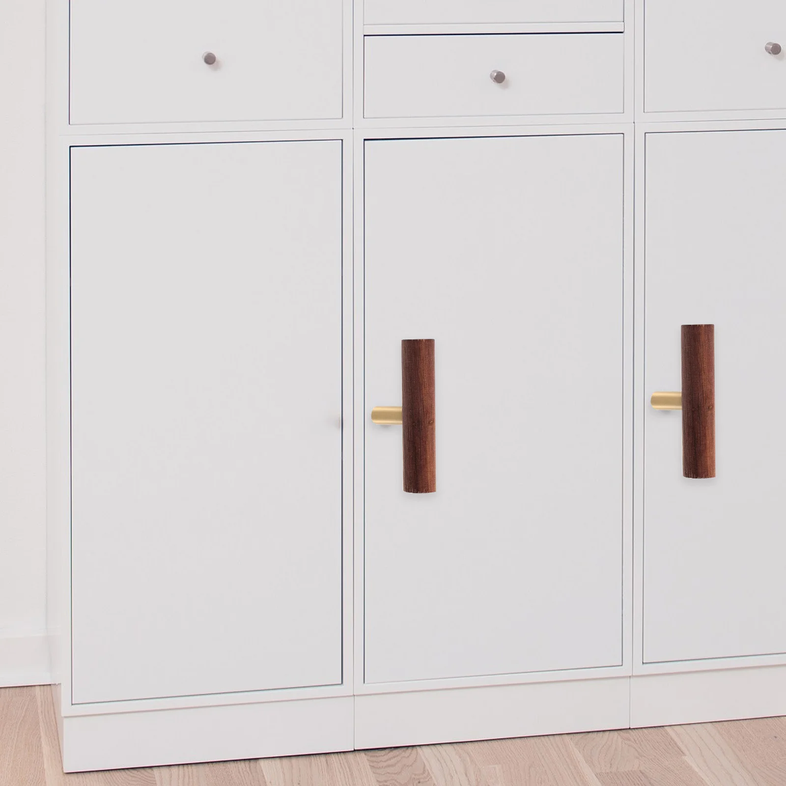 

1pcs Cabinet Handle Brass Finish Long Drawer Pulls For Door Handles Wardrobe Cupboard Modern Hardware