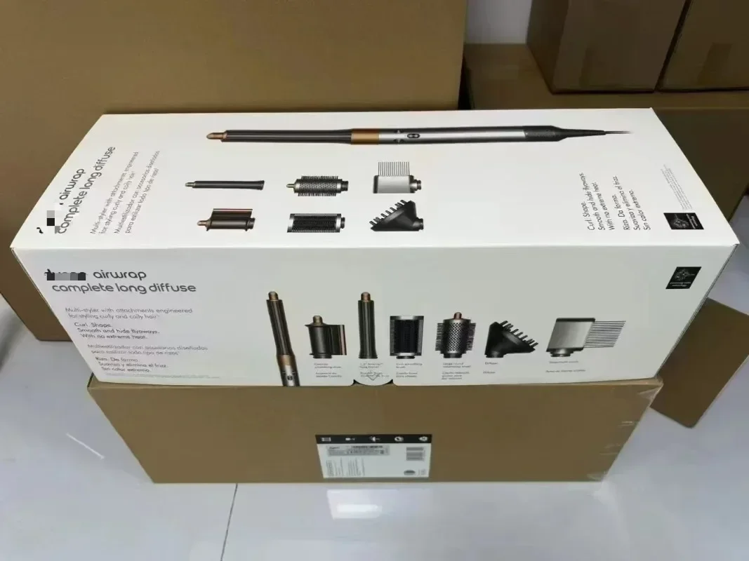 HS-07 Copper Gold Airwap Negative Ion Air Curling Iron Multifunctional Long Hair Style Secador  מסלסלי שיער   مجففات شعر Inface