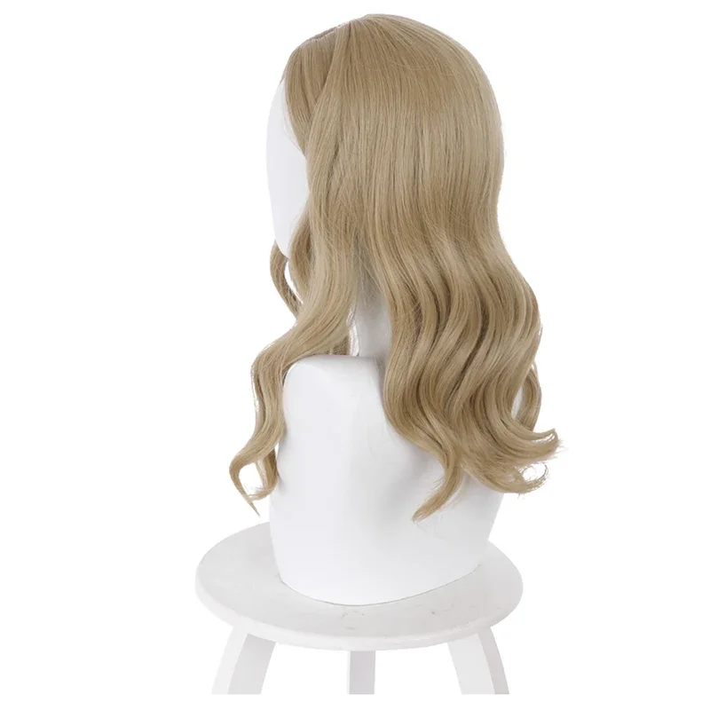 Bela Cosplay Brown Hair Wigs Biohazard Game Resident 8 Village Cosplay Costume Accessories Female Girls Halloween Fantasia Props