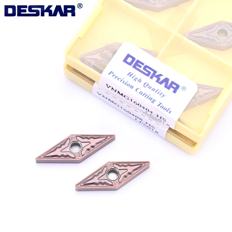 

deskar inserts VNMG160404 VNMG160408 HS Processed LF6018 stainless steel VNMG Turning Tools Tungsten Carbide Inserts Lathe tools