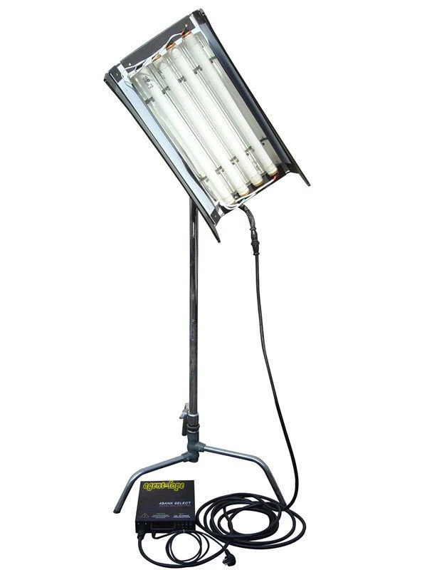 As Kino Flo 2 Kits x 2ft 4bank SELECT Fluorescent Light Flicker-Free E-Ballast Kino Lighting for Studio Film