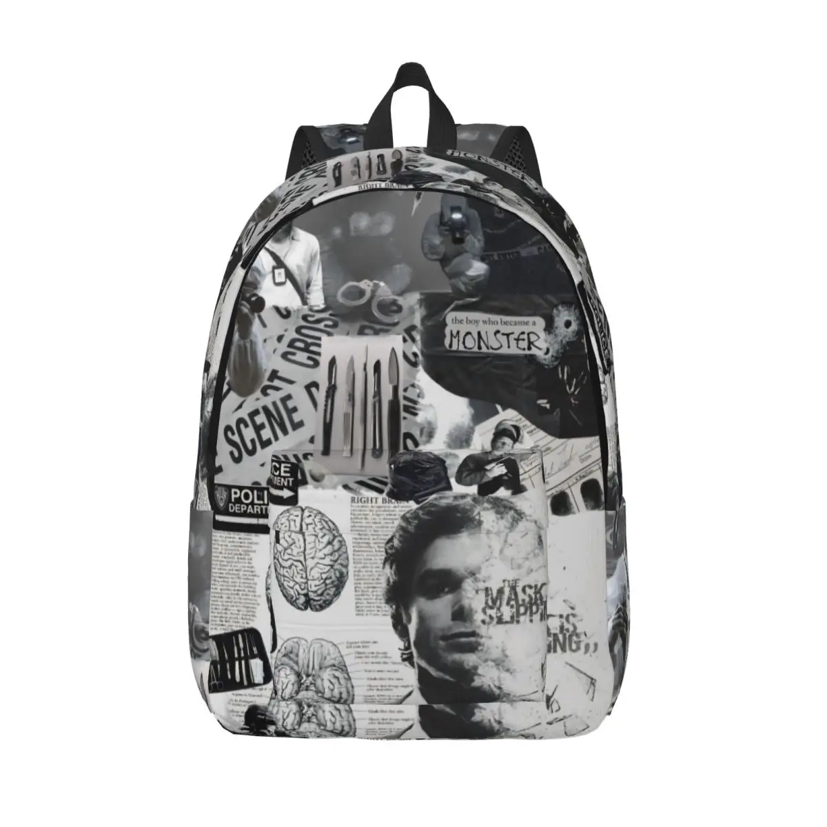 

Dexter Morgan Bay Harbor Butcher Backpack Men Women High School Business Daypack TV Show Laptop Computer Shoulder Bag Outdoor
