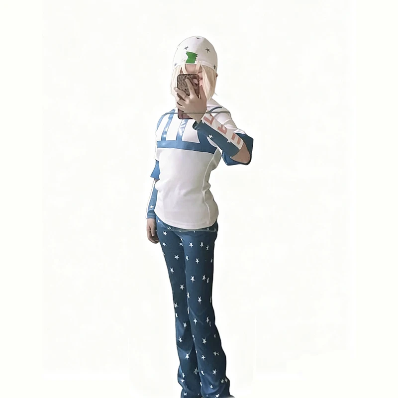 

Johnny Joestar suit Cosplay costume Halloween Carnaval New Years Christmas Costume cutsomized for Halloween Christmas