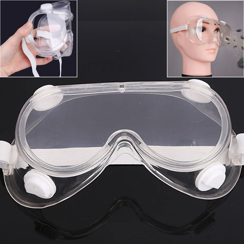 Safety Goggle Anti Splash 1pcs Protective Eyewear transparent outdoor windproof  Workplace Safety Goggles Anti-dust Supplies