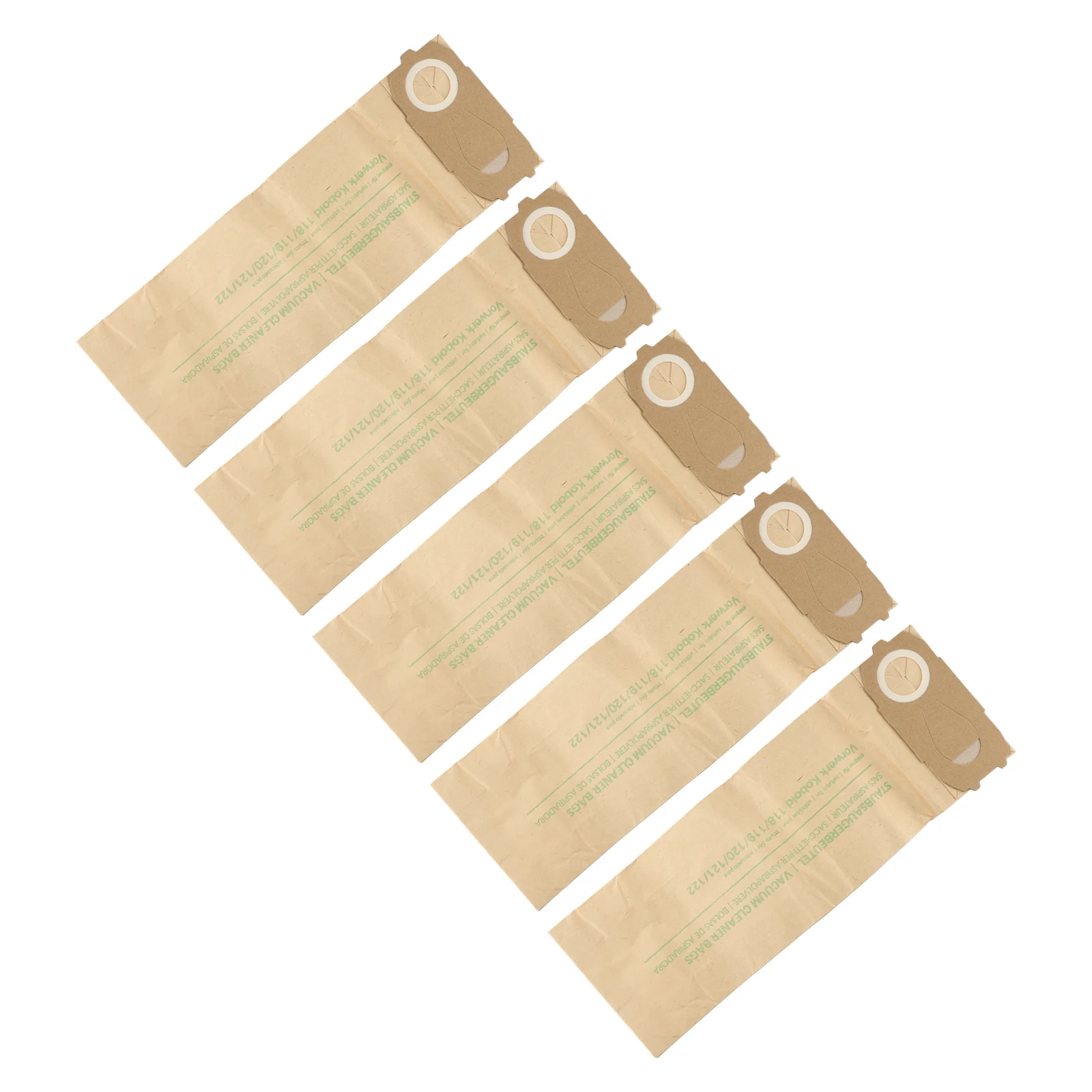 

Vacuum Cleaner Dust Bags Set of 5 Compatible with VK 118 119 120 121 122 Featuring High Filtration and Ample Capacity