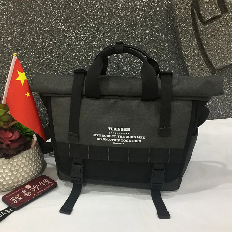 Dual-purpose Crossbody Bag Waterproof Lightweight Commuting Class High Aesthetic Value Nylon Fabric Large capacity Handbag