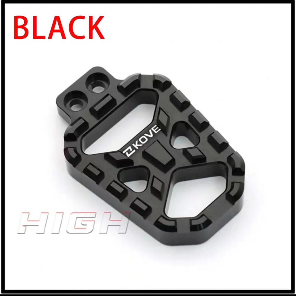 FIT FOR KOVE 525X X525 x525 525x Modified Widened Brake Pedal Extension Pad Large Anti‑Slip Brake Foot Board