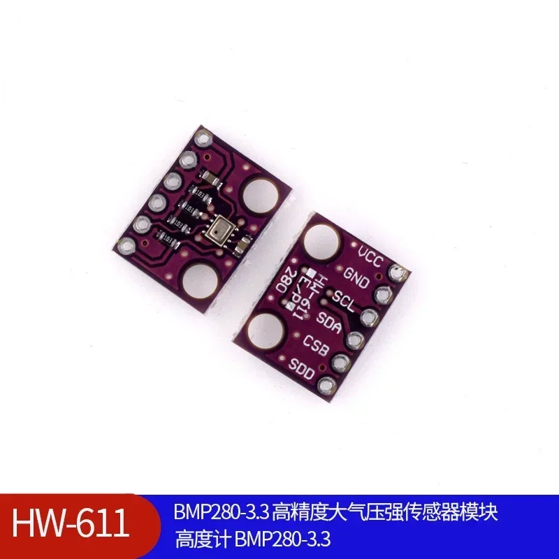 1pcs Hw-611 BMP 280-3.3 precision atmospheric pressure sensor module altimeter BMP 280-3.3