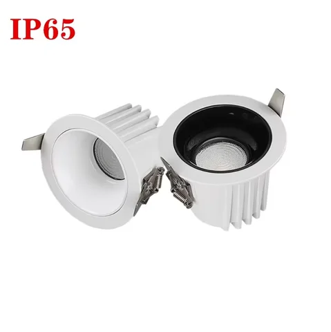 LED Downlight Waterproof Ip65 CREE COB Ceiling Outdoor Surface Mounted 7W 10W 12W AC85-265V Warm White Hotel Villa Home Lighting