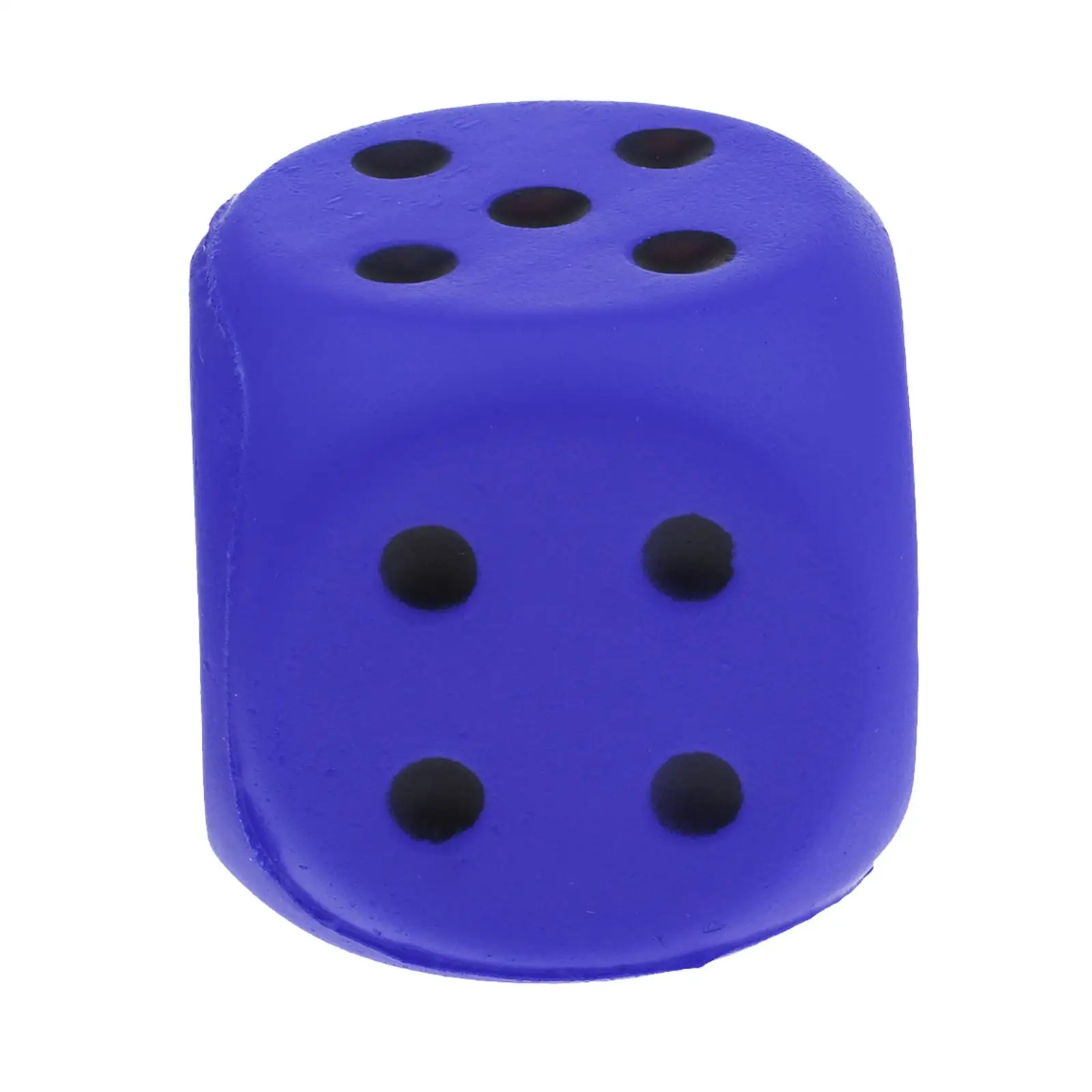 Dadi a punti 3x4 cm Giocattoli educativi per bambini su 6 facce per giochi domestici Blu