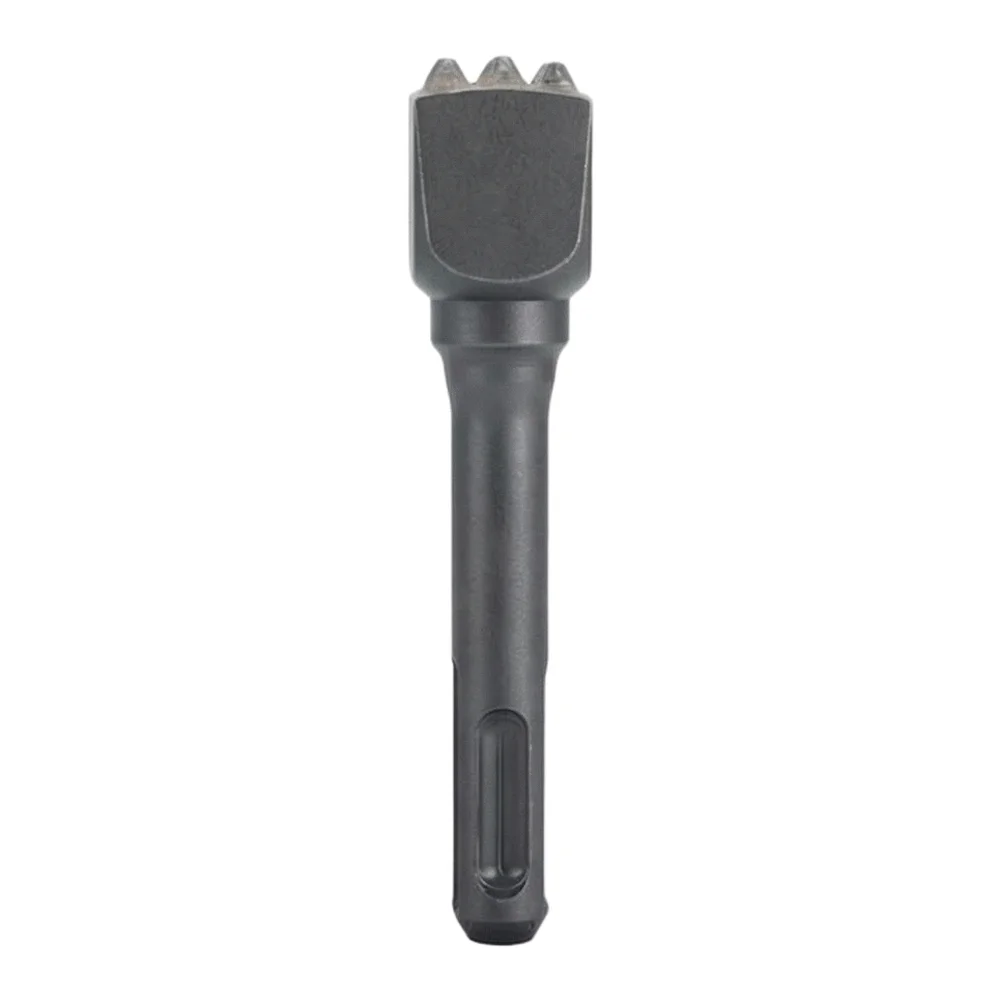 For Plastering Preparation Silver Carbide Hammer Bits Cemented Carbide Multi-tooth Tip Design For Electric Picks
