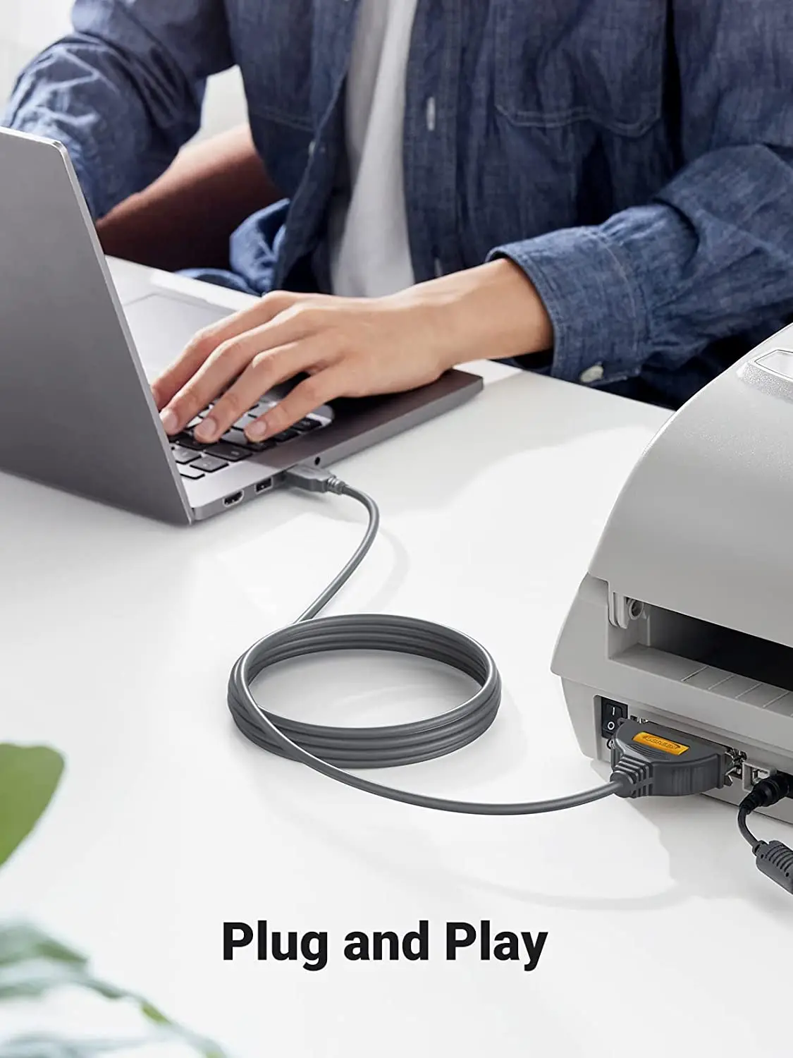 UGREEN USB-параллельный порт USB-адаптер кабеля принтера IEEE1284 CN36 Centronics