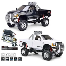 New product HG 1:10 P410 four-wheel drive remote control car 2.4G truck model RC boy toy gift