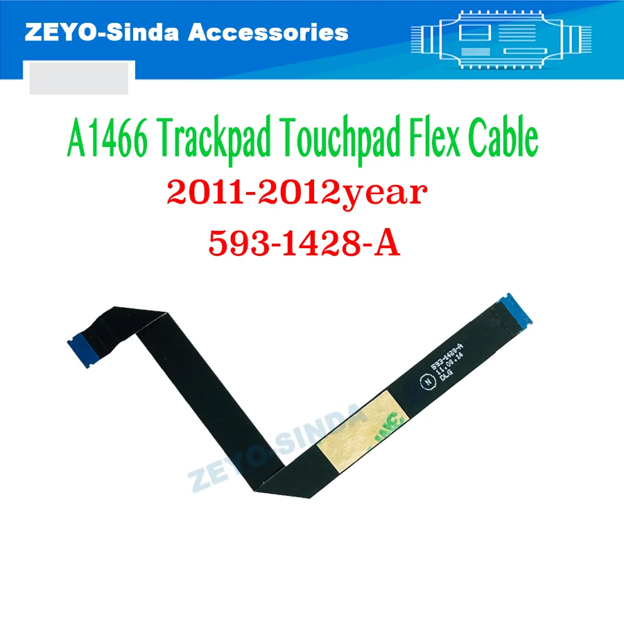 New 593-1428-A Trackpad Cable For MacBook Air 13