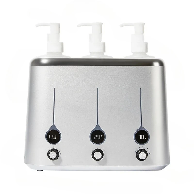 Single bottle three bottles essential oil heater massage oil heater