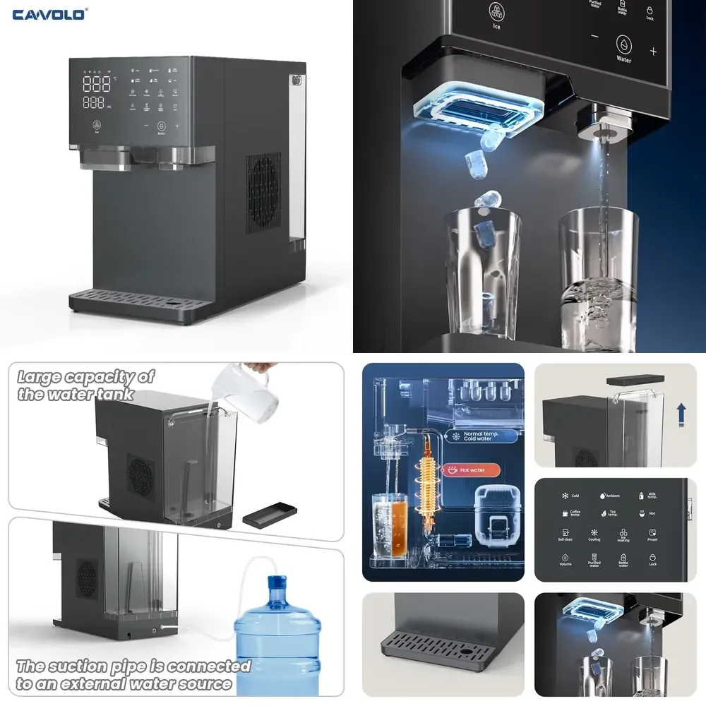 2025 NEW Design Ice Maker Ice Making Machine for Home Use with Factory Price Portable Countertop Automatic Ice Maker Machine