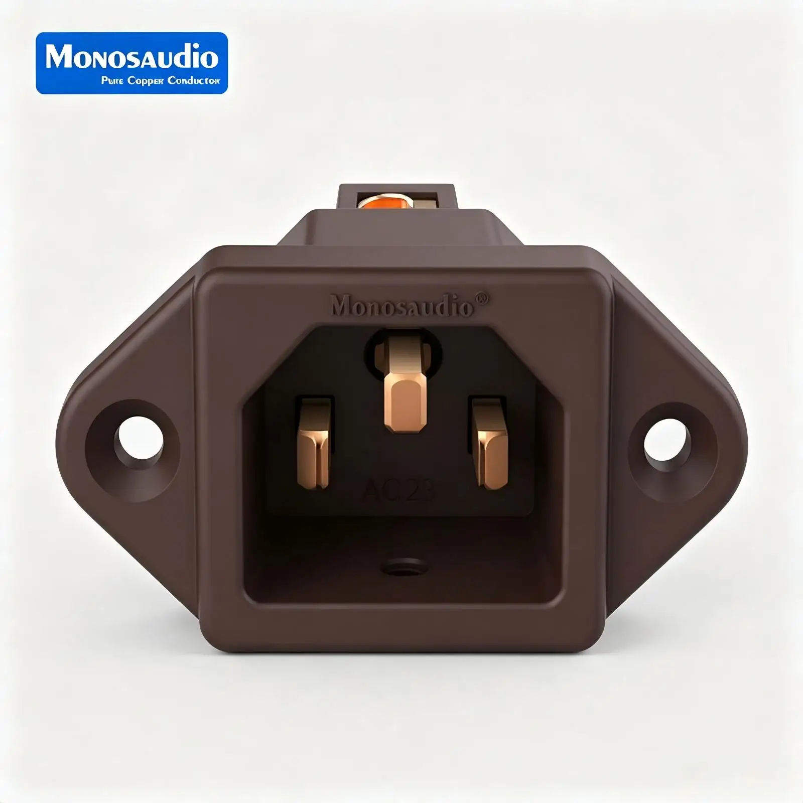 Monosaudio High Quality IC72 Power Socket AC Male Adapter Plug Electric Power Cord Inlet Receptacle Connector