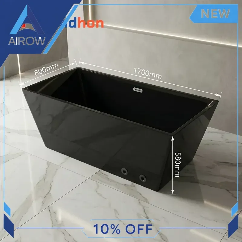 for Black Ice Bath Tub Acrylic High Insulation Portable Cold Plunge Pool for Home Gym Recovery Fitness Athletes Wellness