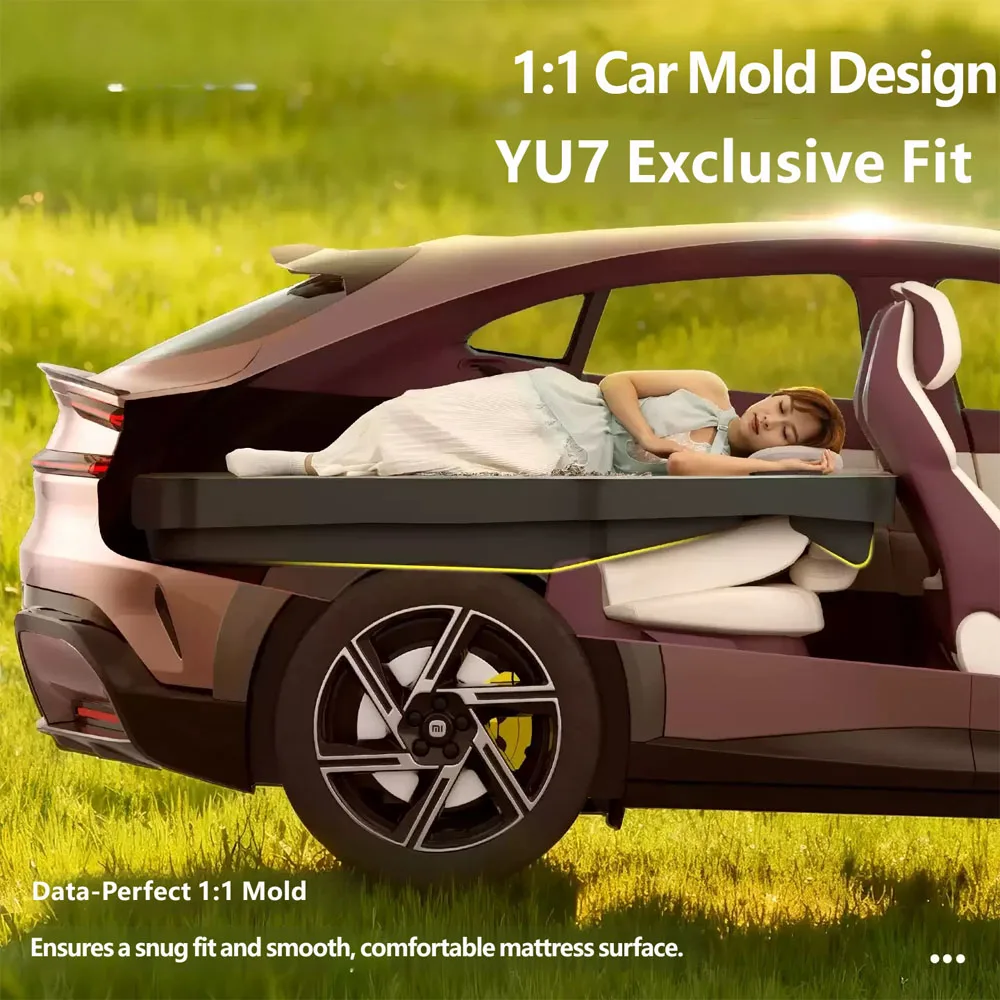 For Xiaomi YU7 Dedicated Travel Mattress Outdoor AirCushion Bed Self-Driving Travel Car Rear Seat Sleeping Mat