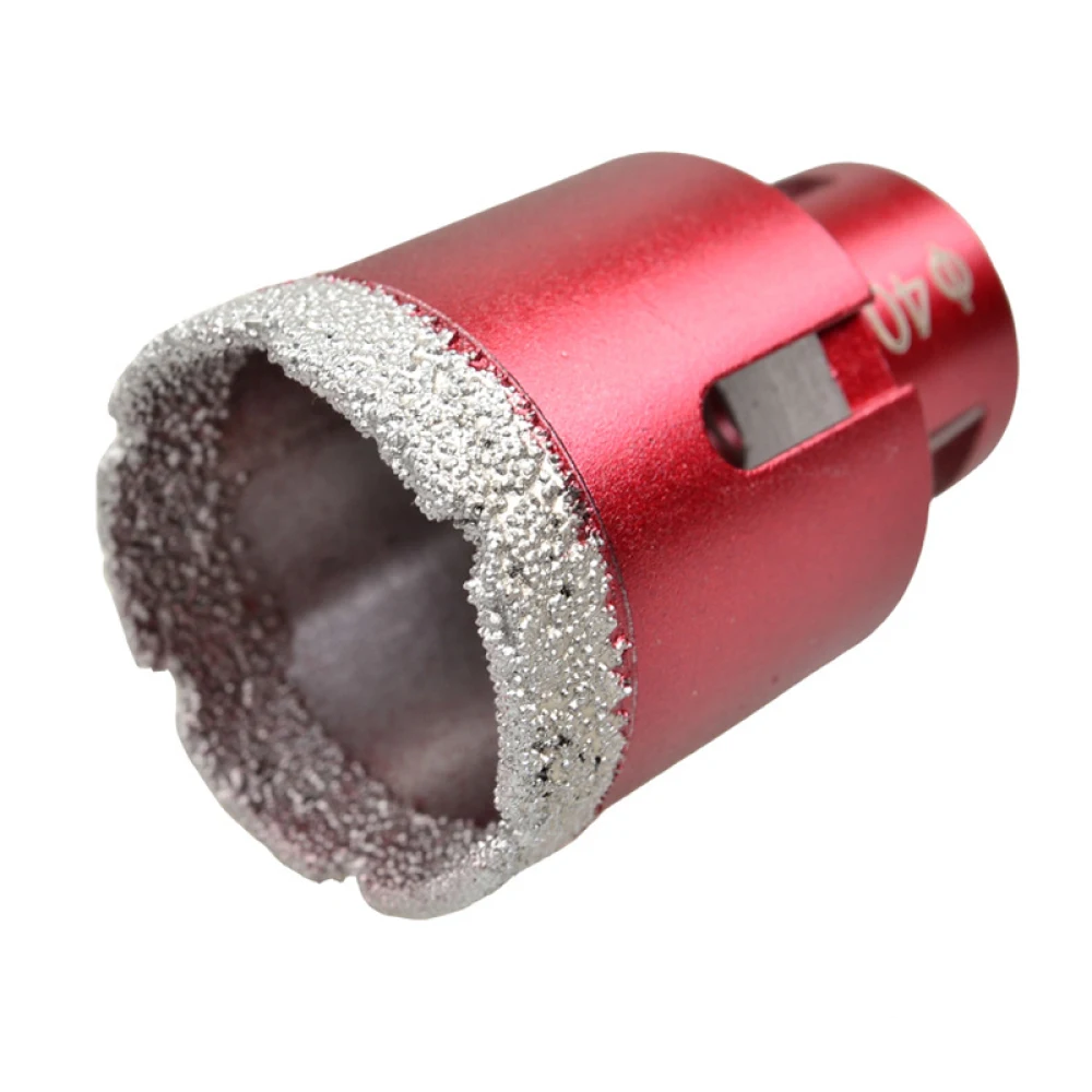 M14 Thread Brazed Diamond Bit 6mm-100mm Dry/Wet Vacuum Brazed Diamond Drilling Core Bit Wood Woodworking Punch Tools