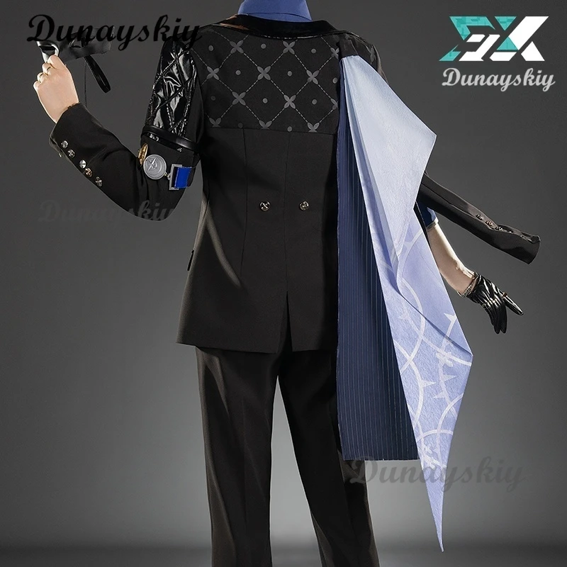 Hugo Cosplay Game Zenless Zone Zero ZZZ زي جديد شعر مستعار قناع الهالوين عيد الميلاد لعب الأدوار حفلة كوميدية مخصصة