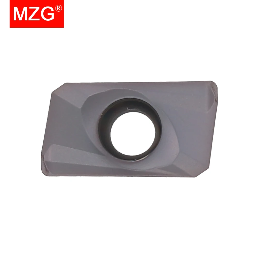 MZG 10PC APMT RPMT CNC Cutter Carbon Alloy Steel Hard Matel Titanium Milling Tungsten Carbide Inserts