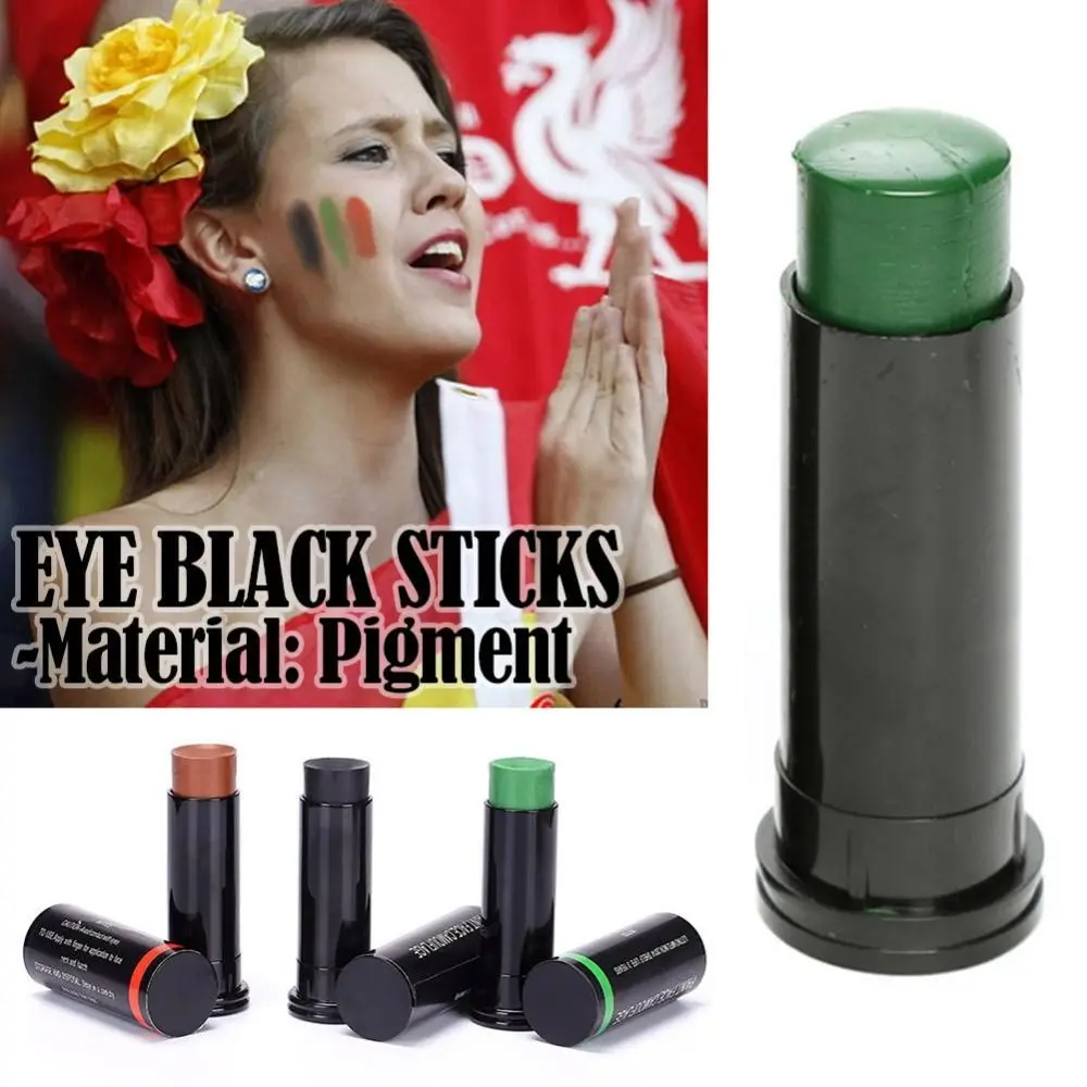 Field Camouflage Oil Face Paint Tube Easy to Color Camouflage Cream Oil Tube Stick Disguised Paint Eye Black Stick for Sports