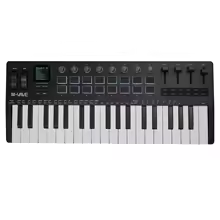 M-VAVE SMK-37 Pro MIDIキーボード ブラック/ホワイト 特別割引