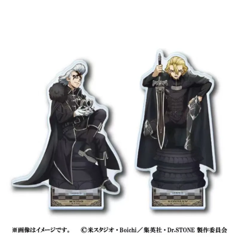 أنيمي حجر الشطرنج سلسلة الأجهزة الطرفية زينو هيوستن وينغفيلد الشكل الاكريليك حامل ستانلي سنايدر الدائمة لوحة اللعب هدية الشتاء