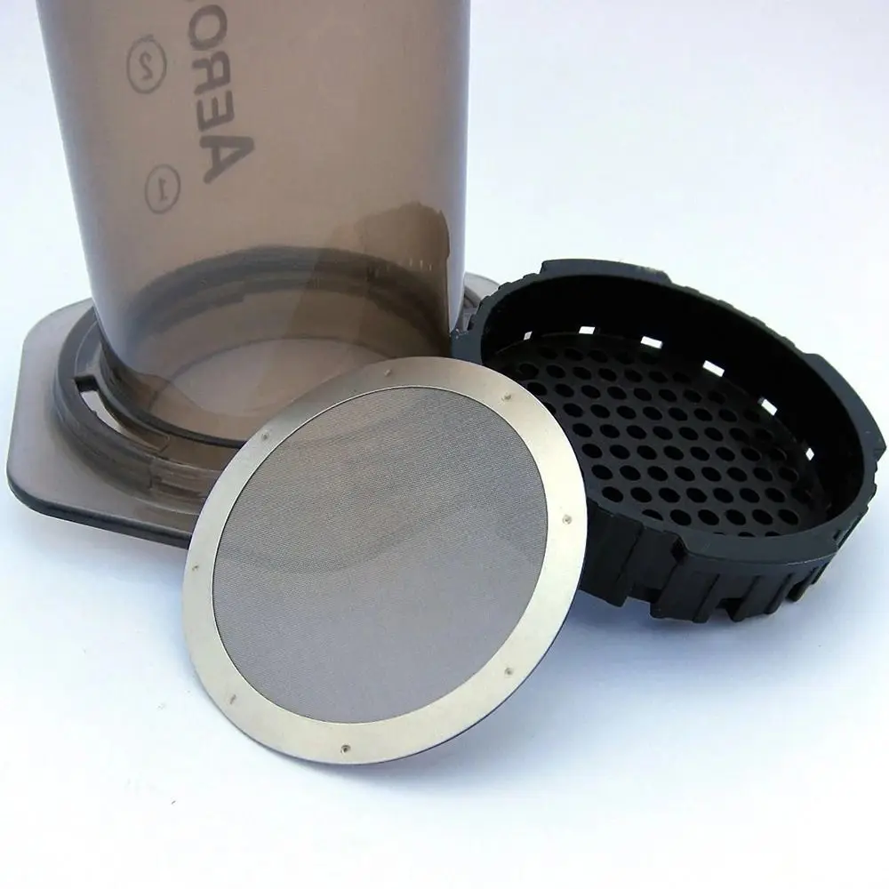 61MM Coffee Metal Mesh Filter Reusable Kitchen Accessories Filter Mesh Stainless Steel for Aeropress Coffee Maker
