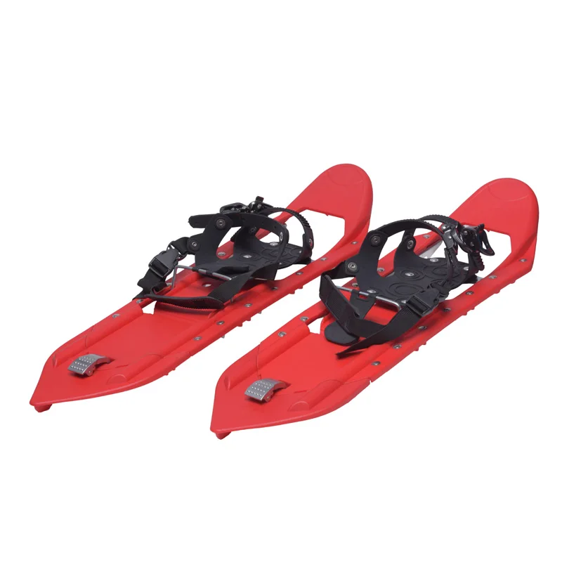 2021 high hardness snowshoes antiskid sled metal sole adjustable size aluminum alloy shoes snow plastic