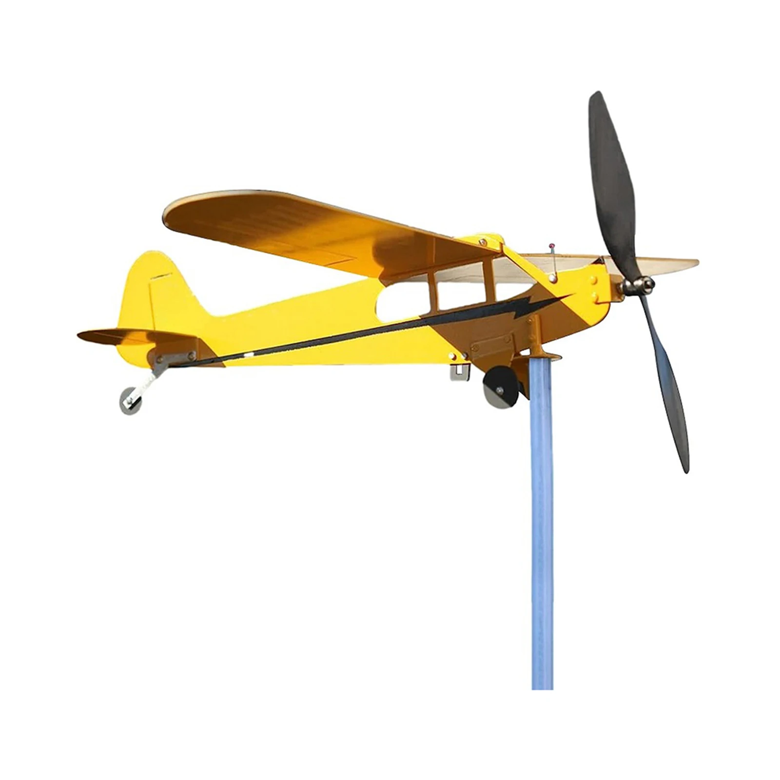 

Metal Airplane Weather Vane Roof Mount Wind Direction Indicator Garden Yard Outdoor Decorative Wind Vane airplane wind spinner