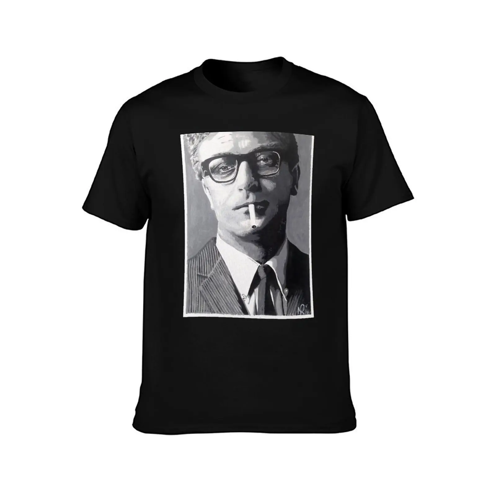 My Name is Michael Caine T-Shirt, Summer Casual Cotton Tee, Oversized Streetwear Tops, Vintage Graphic Print, Unisex Men Women