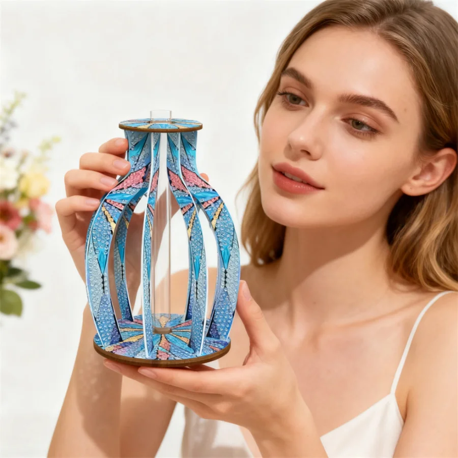 

2026 new sytle Arrivals DIY Diamond Painting Flower Vase Diamond Mosaic Rhinestones Picture Home Table Decor Art Kit for Adult